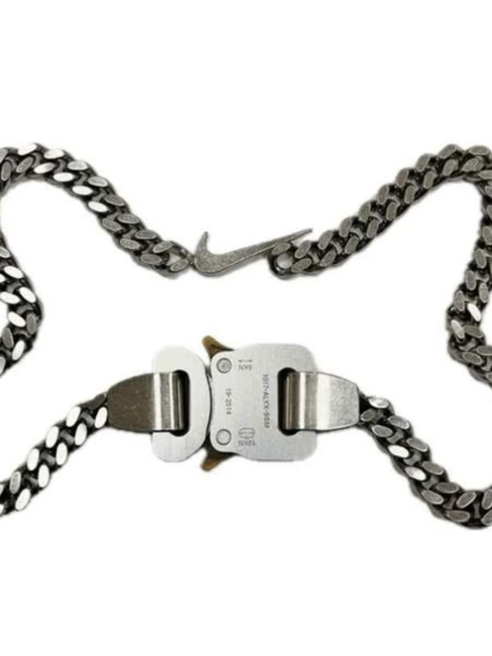 1017 ALYX 9SM x Nike Swoosh Chain  Necklace